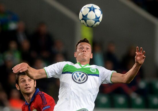 UEFA Champions League. Wolfsburg vs. CSKA