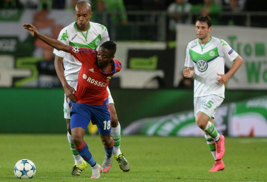 UEFA Champions League. Wolfsburg vs. CSKA