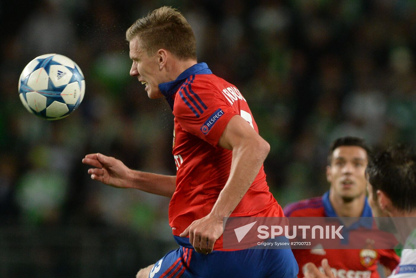 UEFA Champions League. Wolfsburg vs. CSKA