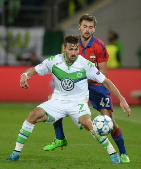 UEFA Champions League. Wolfsburg vs. CSKA