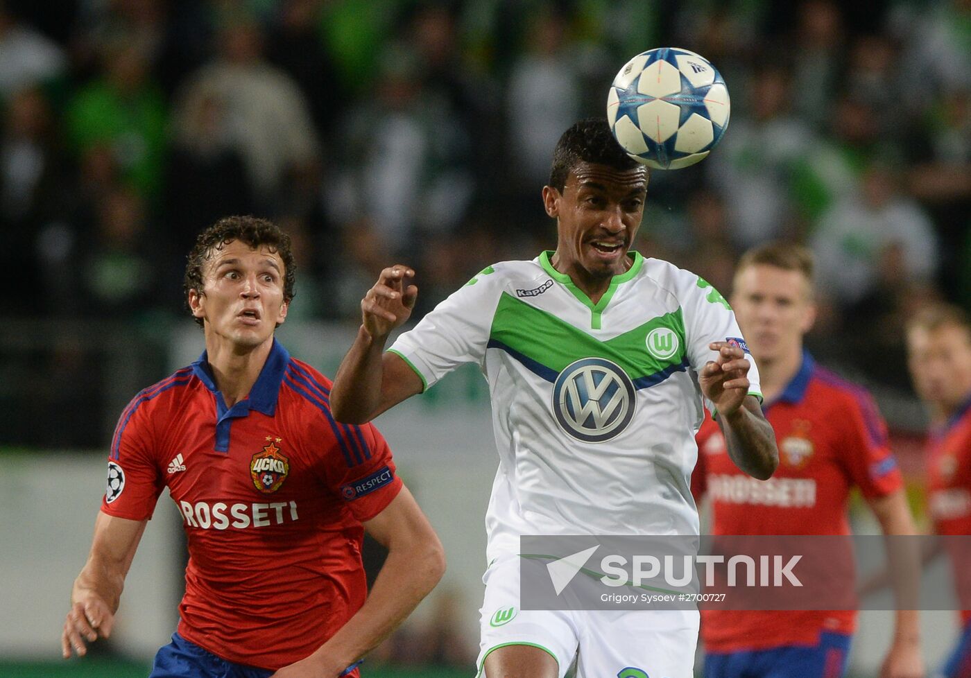 UEFA Champions League. Wolfsburg vs. CSKA