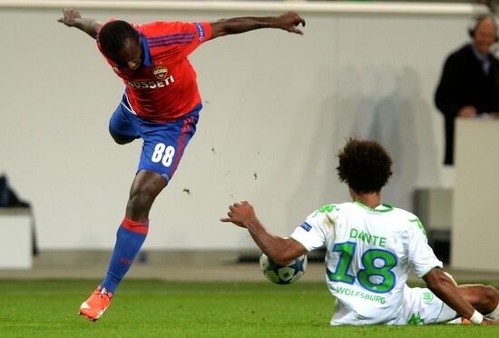 UEFA Champions League. Wolfsburg vs. CSKA