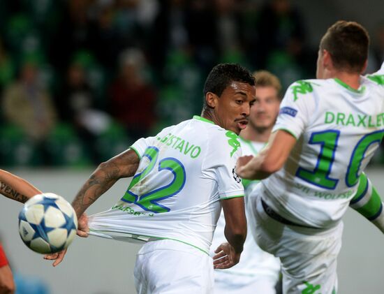 UEFA Champions League. Wolfsburg vs. CSKA
