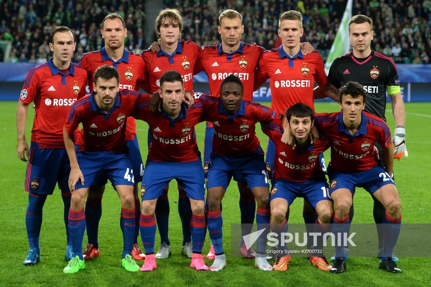UEFA Champions League. Wolfsburg vs. CSKA