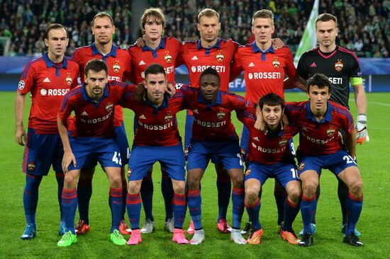 UEFA Champions League. Wolfsburg vs. CSKA