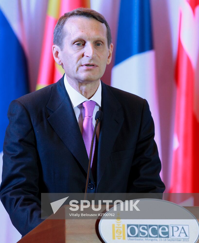 State Duma Speaker Sergei Naryshkin pays working visit to Mongolia