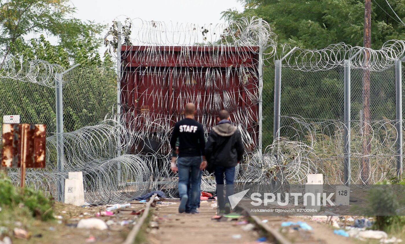 Situation on the Serbian-Hungarian border