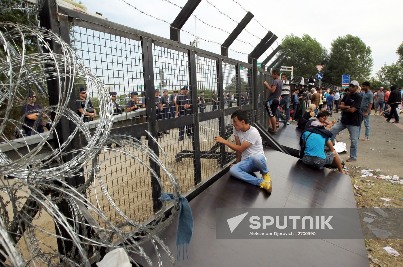 Situation on the Serbian-Hungarian border