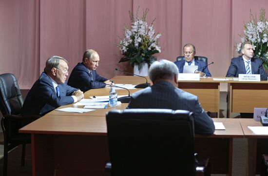 Russian President Vladimir Putin's working visit to Southern Federal District