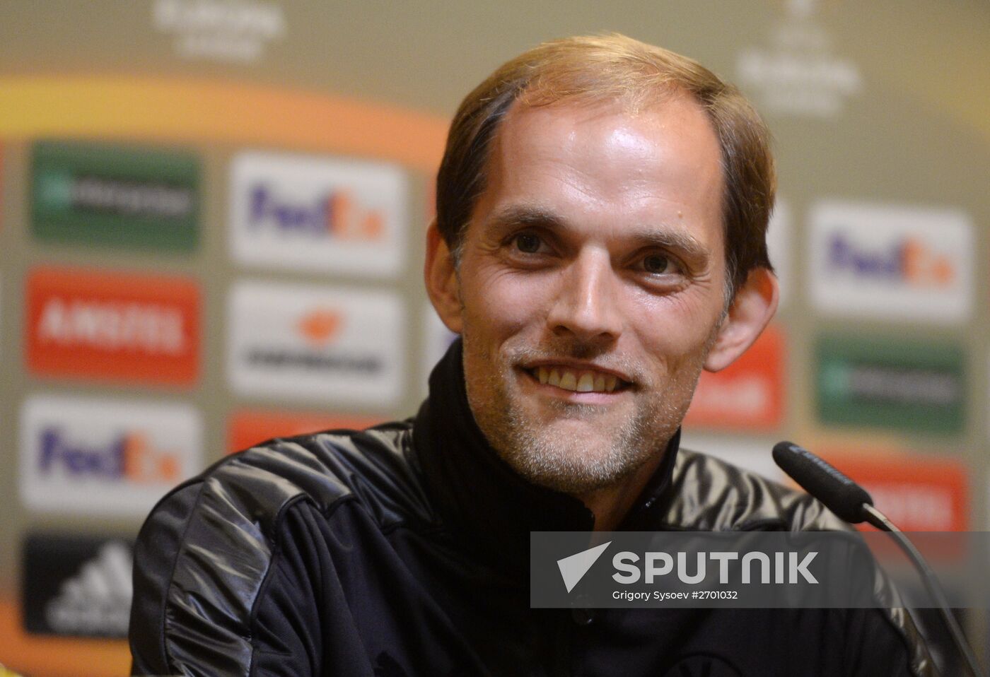 Europa League. News conference by FC Borussia. Dortmund