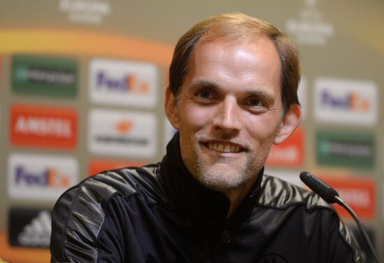 Europa League. News conference by FC Borussia. Dortmund