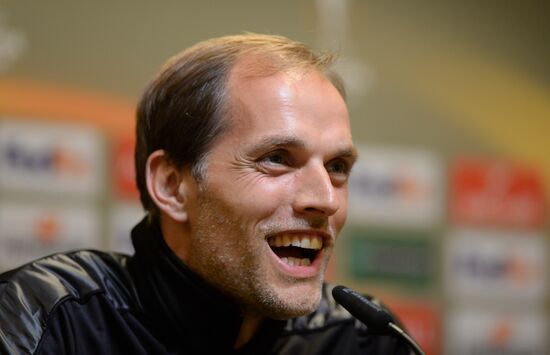 Europa League. News conference by FC Borussia. Dortmund