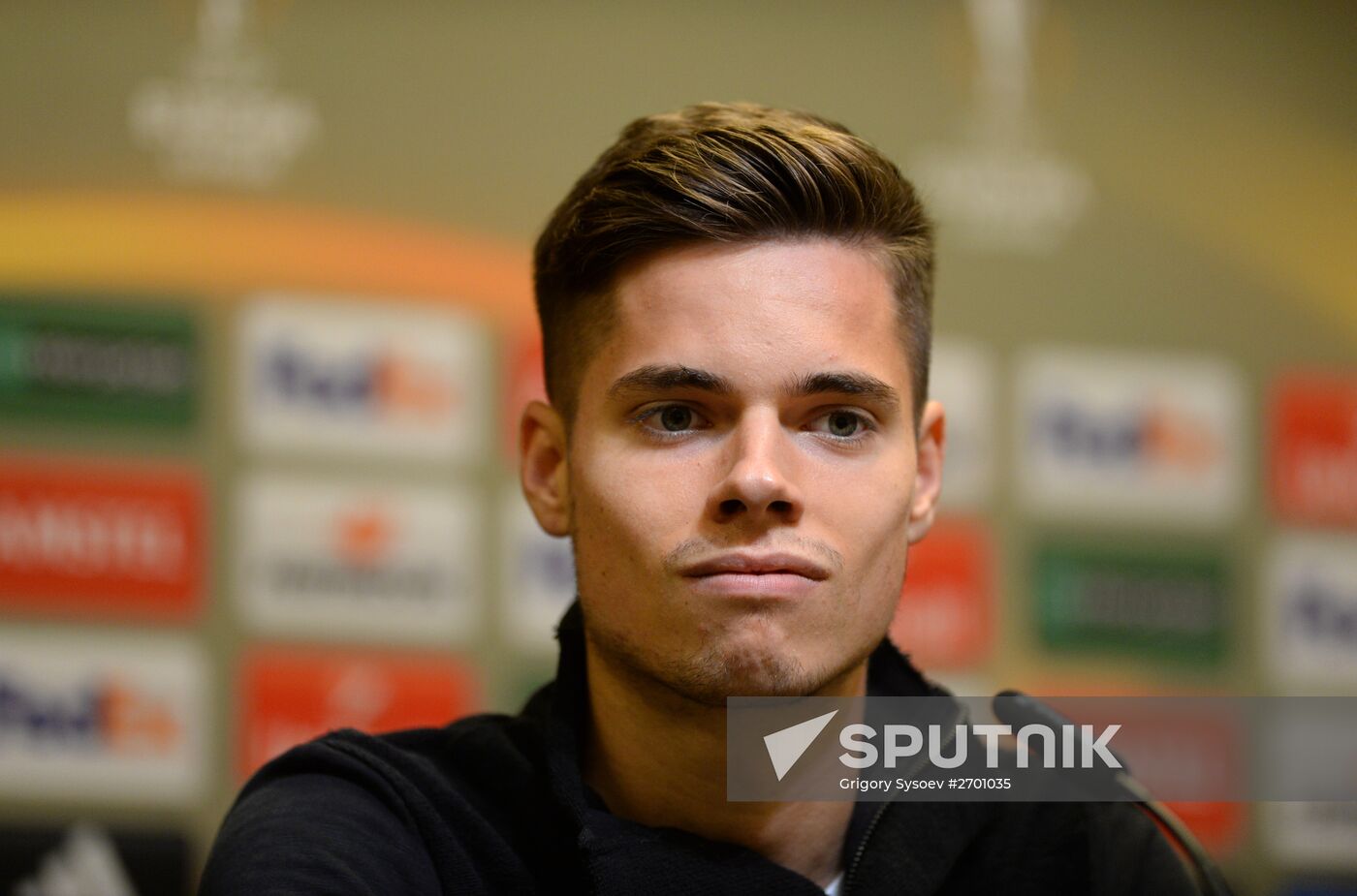 Europa League. News conference by FC Borussia. Dortmund