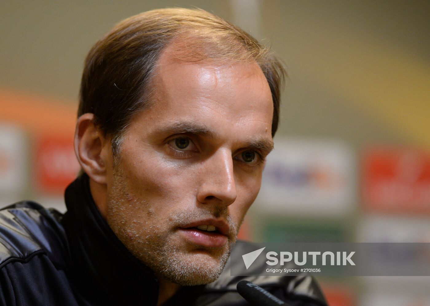 Europa League. News conference by FC Borussia. Dortmund