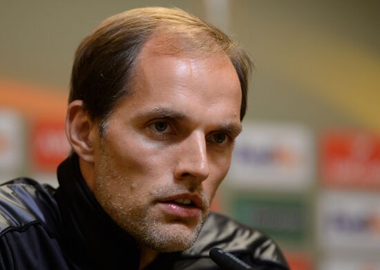 Europa League. News conference by FC Borussia. Dortmund