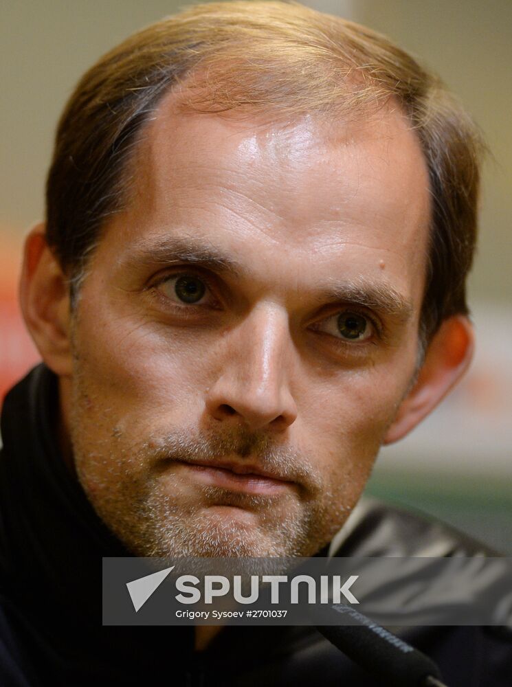 Europa League. News conference by FC Borussia. Dortmund