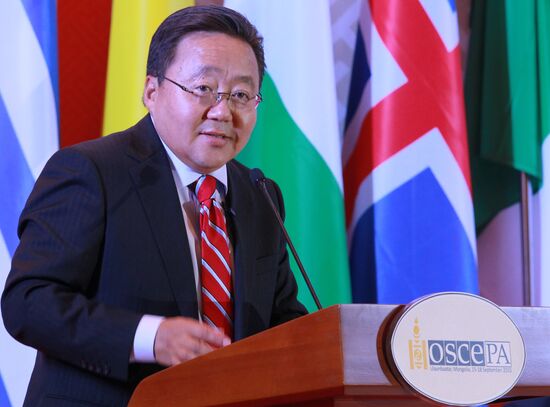 Russian State Duma Speaker Sergei Naryshkin visits Mongolia