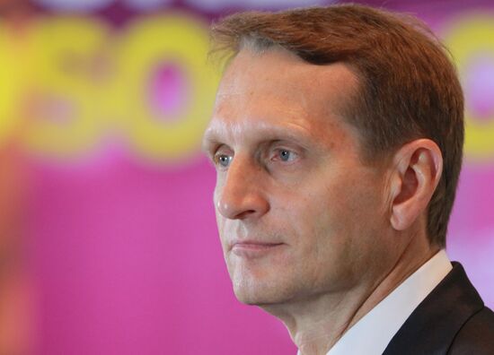 Russian State Duma Speaker Sergei Naryshkin visits Mongolia