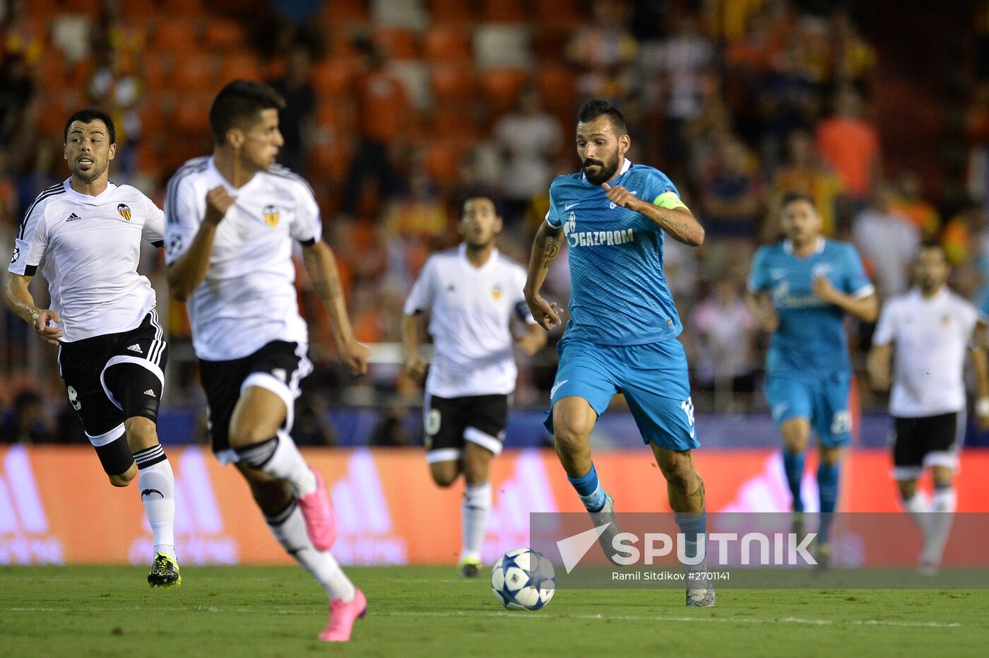 UEFA Champions League. Valencia vs. Zenit