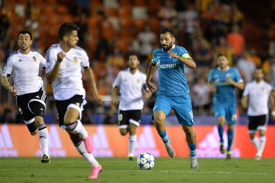 UEFA Champions League. Valencia vs. Zenit