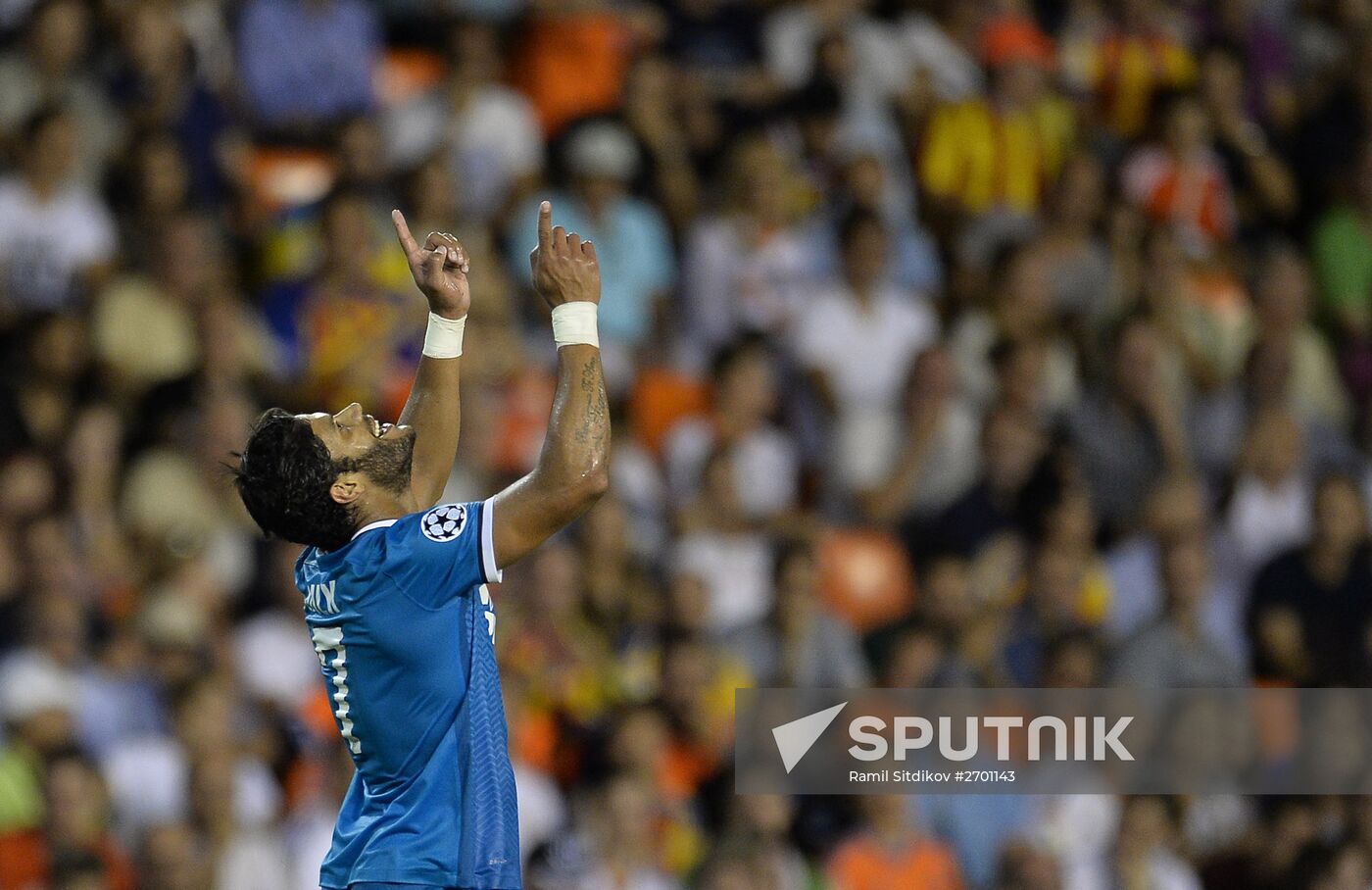 UEFA Champions League. Valencia vs. Zenit