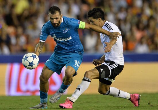 UEFA Champions League. Valencia vs. Zenit