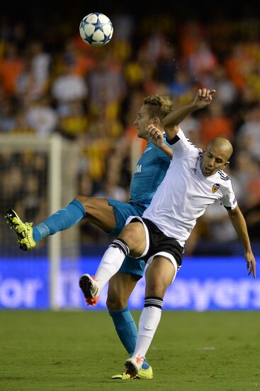 UEFA Champions League. Valencia vs. Zenit