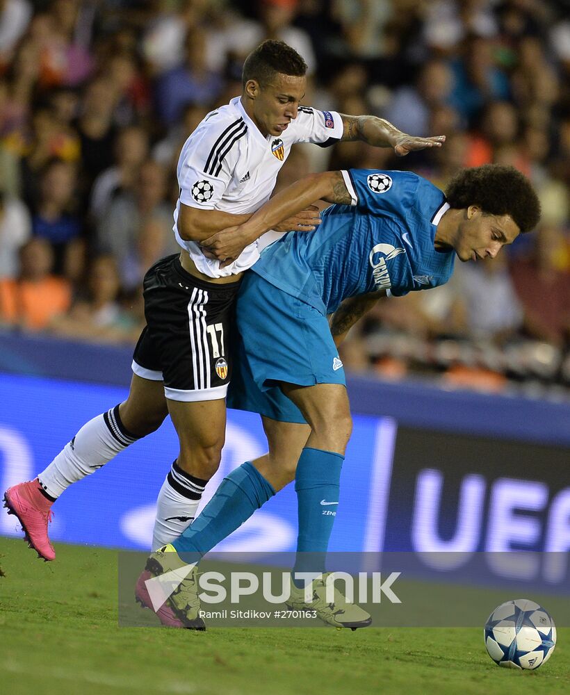 UEFA Champions League. Valencia vs. Zenit