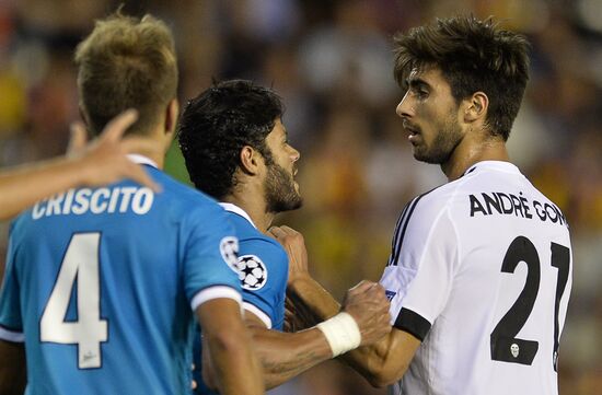 UEFA Champions League. Valencia vs. Zenit