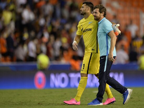 UEFA Champions League. Valencia vs. Zenit