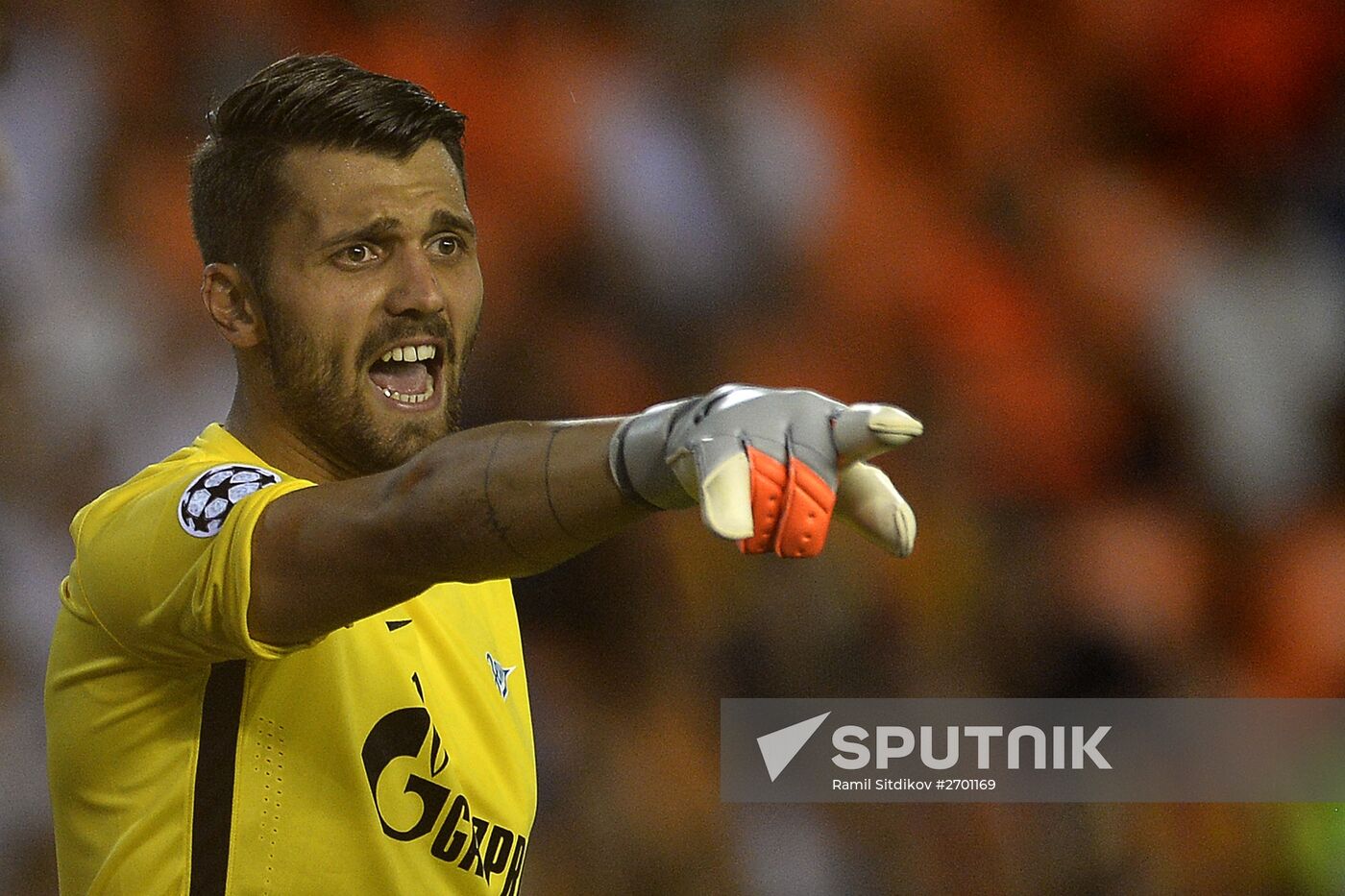 UEFA Champions League. Valencia vs. Zenit