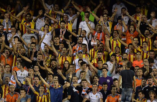 UEFA Champions League. Valencia vs. Zenit