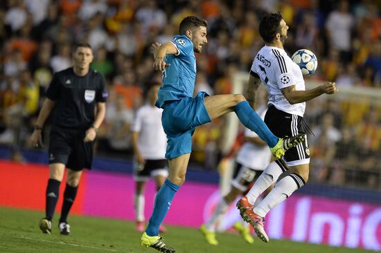 UEFA Champions League. Valencia vs. Zenit