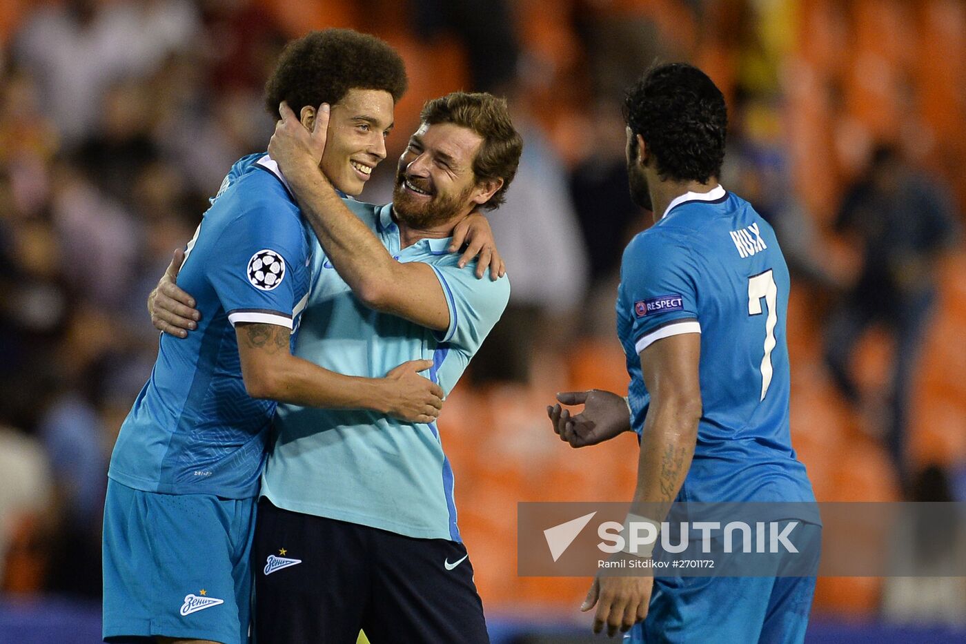 UEFA Champions League. Valencia vs. Zenit