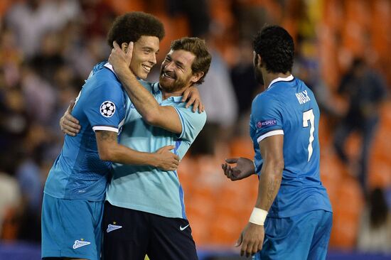 UEFA Champions League. Valencia vs. Zenit