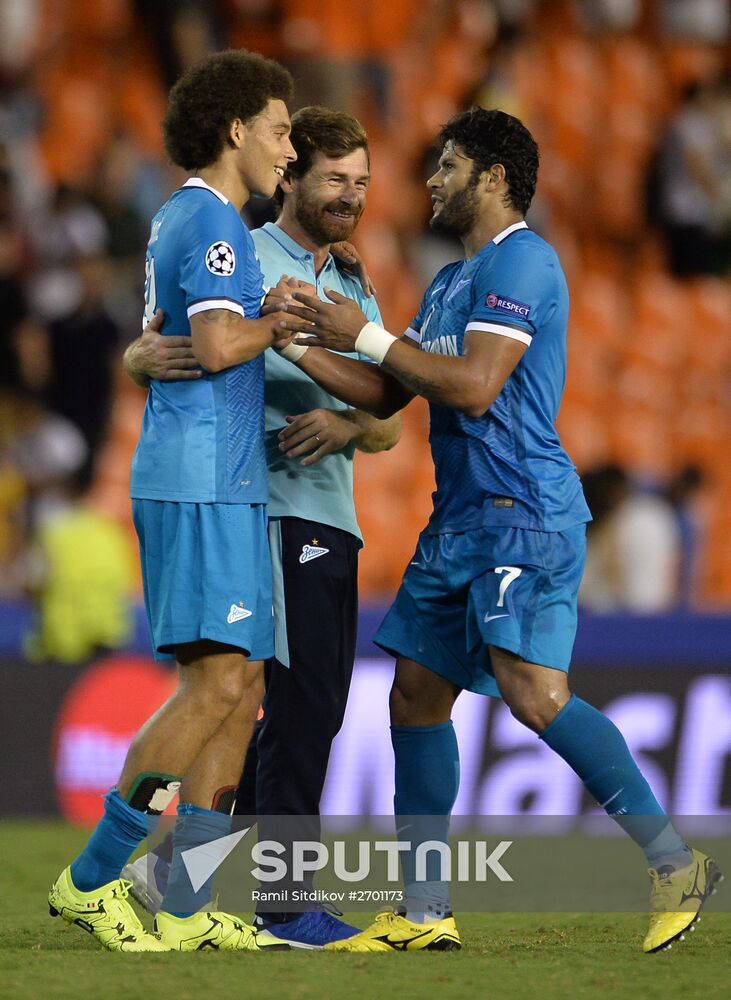 UEFA Champions League. Valencia vs. Zenit