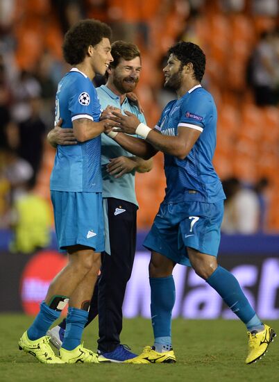 UEFA Champions League. Valencia vs. Zenit