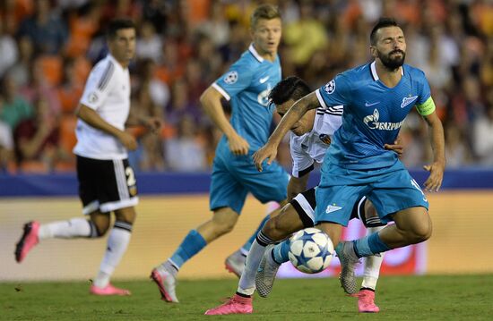 UEFA Champions League. Valencia vs. Zenit