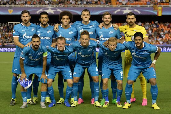 UEFA Champions League. Valencia vs. Zenit