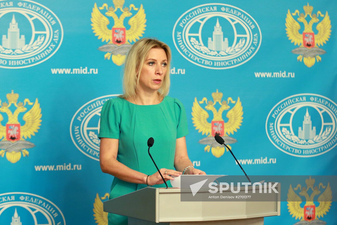 Briefing by official spokesman for Foreign Ministry Maria Zakharova