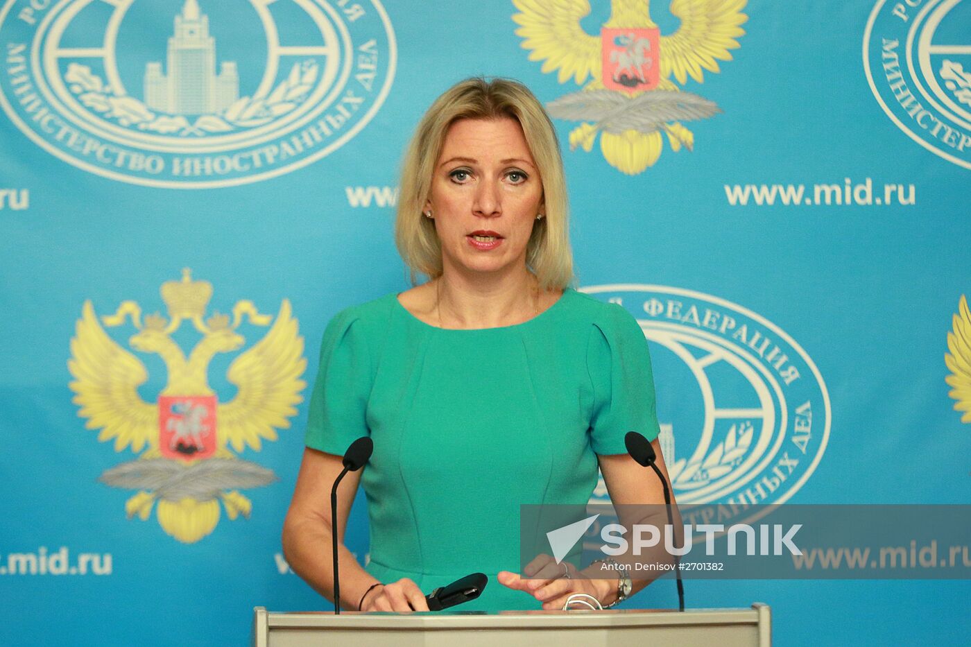 Briefing by official spokesman for Foreign Ministry Maria Zakharova