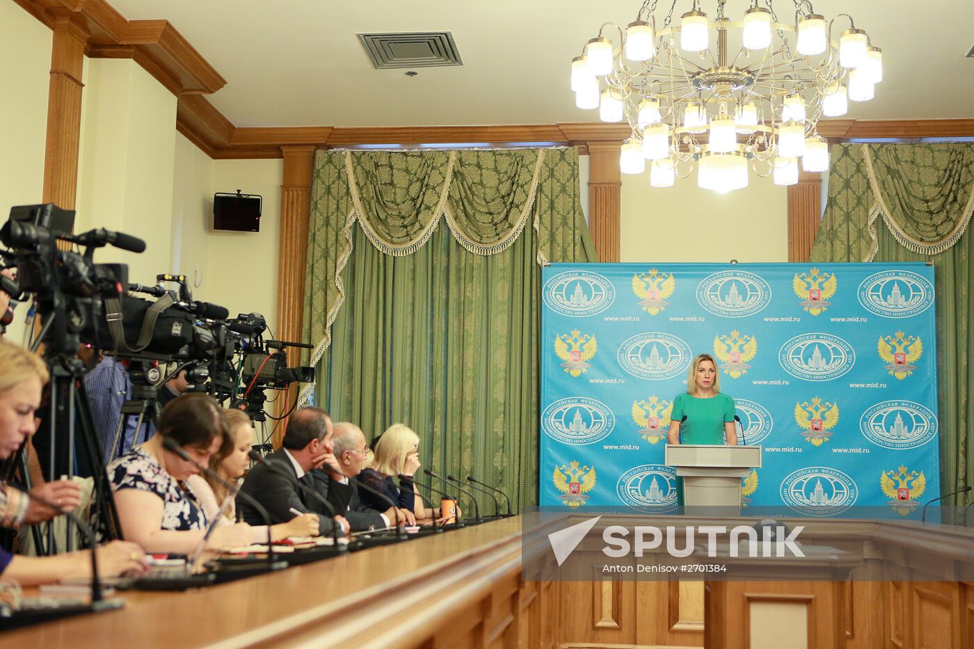 Briefing by official spokesman for Foreign Ministry Maria Zakharova