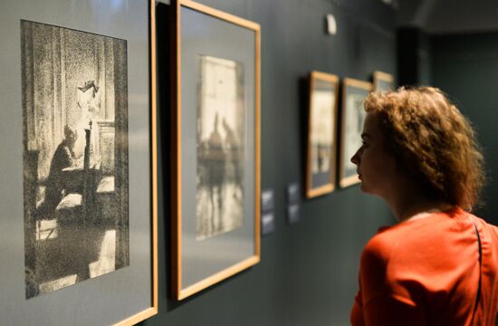 Exhibitions "2009-14 Graphic Arts Acquisitions at Pushkin Fine Arts Museum" and "War and Peace in Georgy and Orest Vereysky's Works: