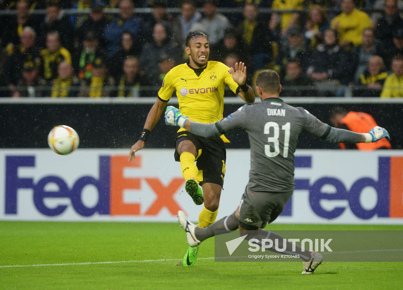 UEFA Europa League. Borussia Dortmund vs. Krasnodar