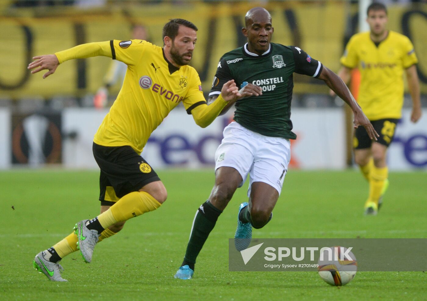 UEFA Europa League. Borussia Dortmund vs. Krasnodar