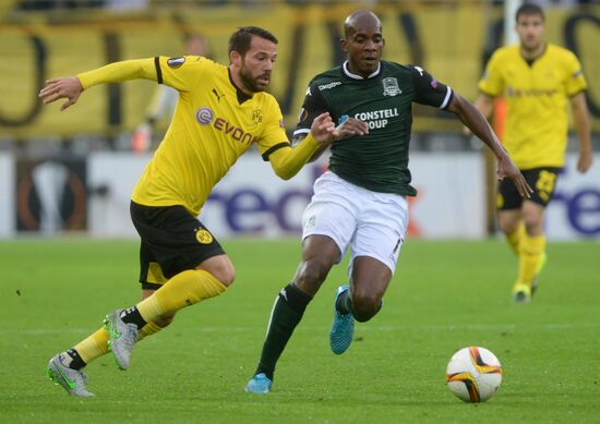 UEFA Europa League. Borussia Dortmund vs. Krasnodar