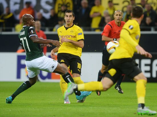 UEFA Europa League. Borussia Dortmund vs. Krasnodar