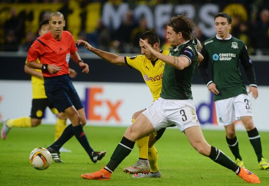 UEFA Europa League. Borussia Dortmund vs. Krasnodar