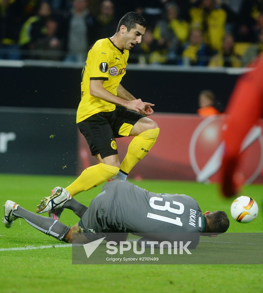 UEFA Europa League. Borussia Dortmund vs. Krasnodar