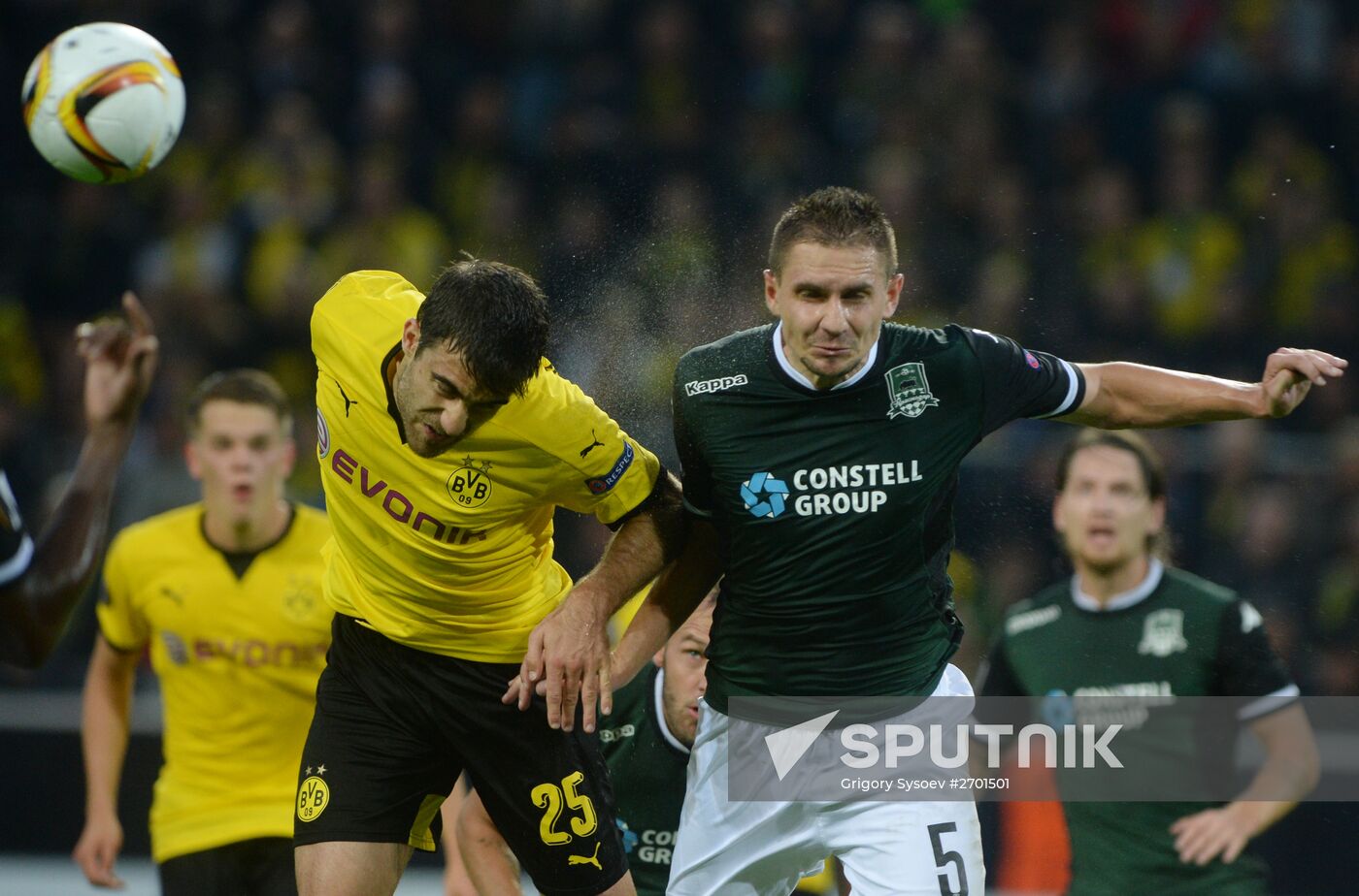 UEFA Europa League. Borussia Dortmund vs. Krasnodar